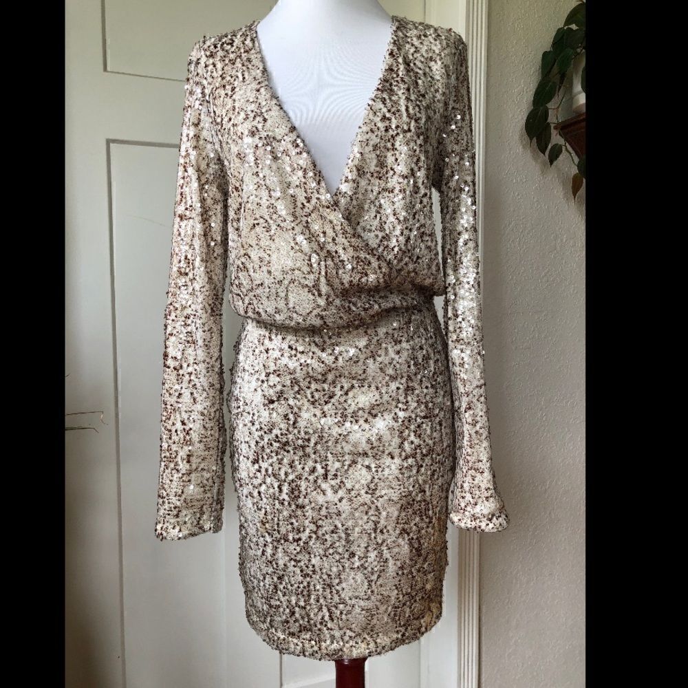 MODA International Shimmer Sequin Dress